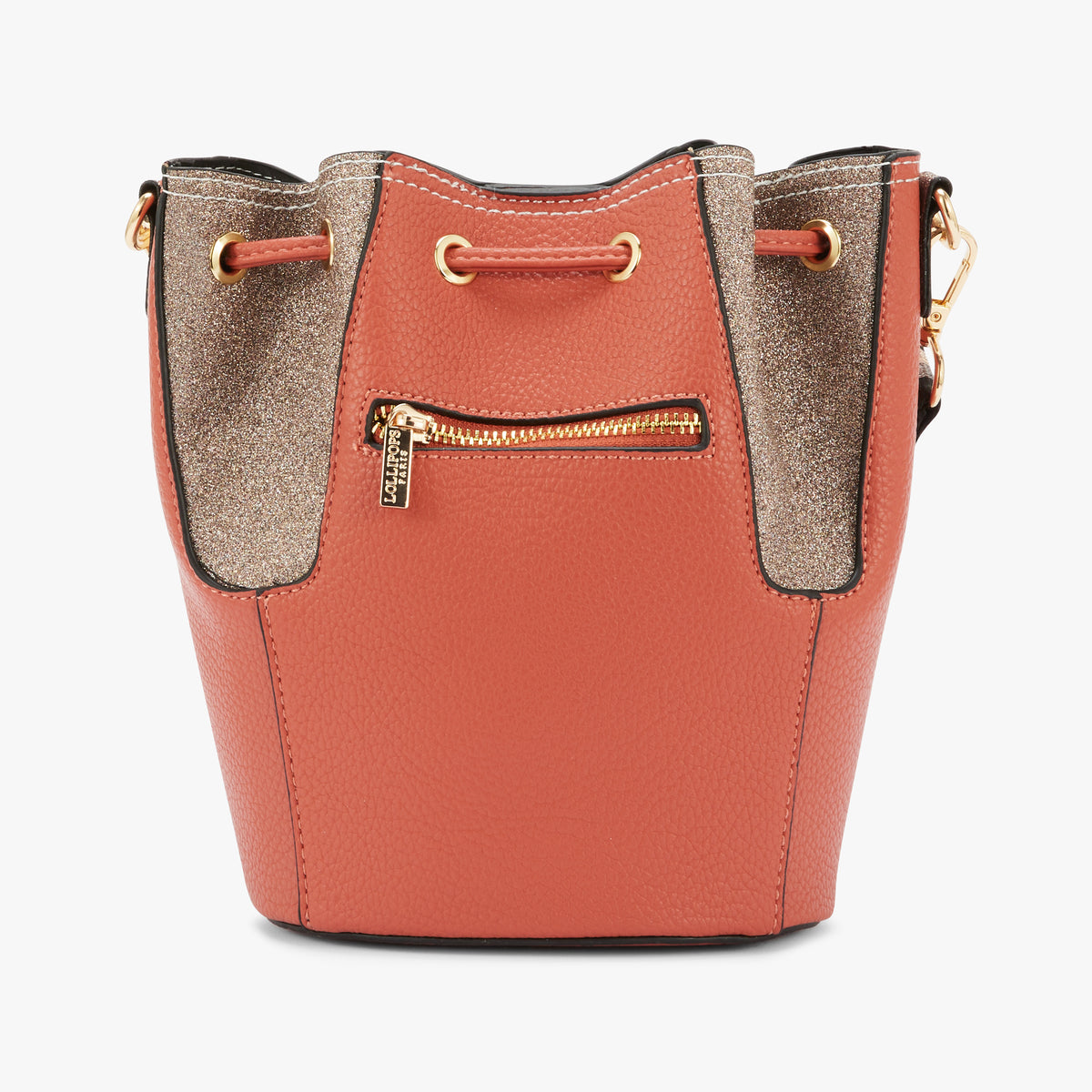 Petit sac seau brique Obita