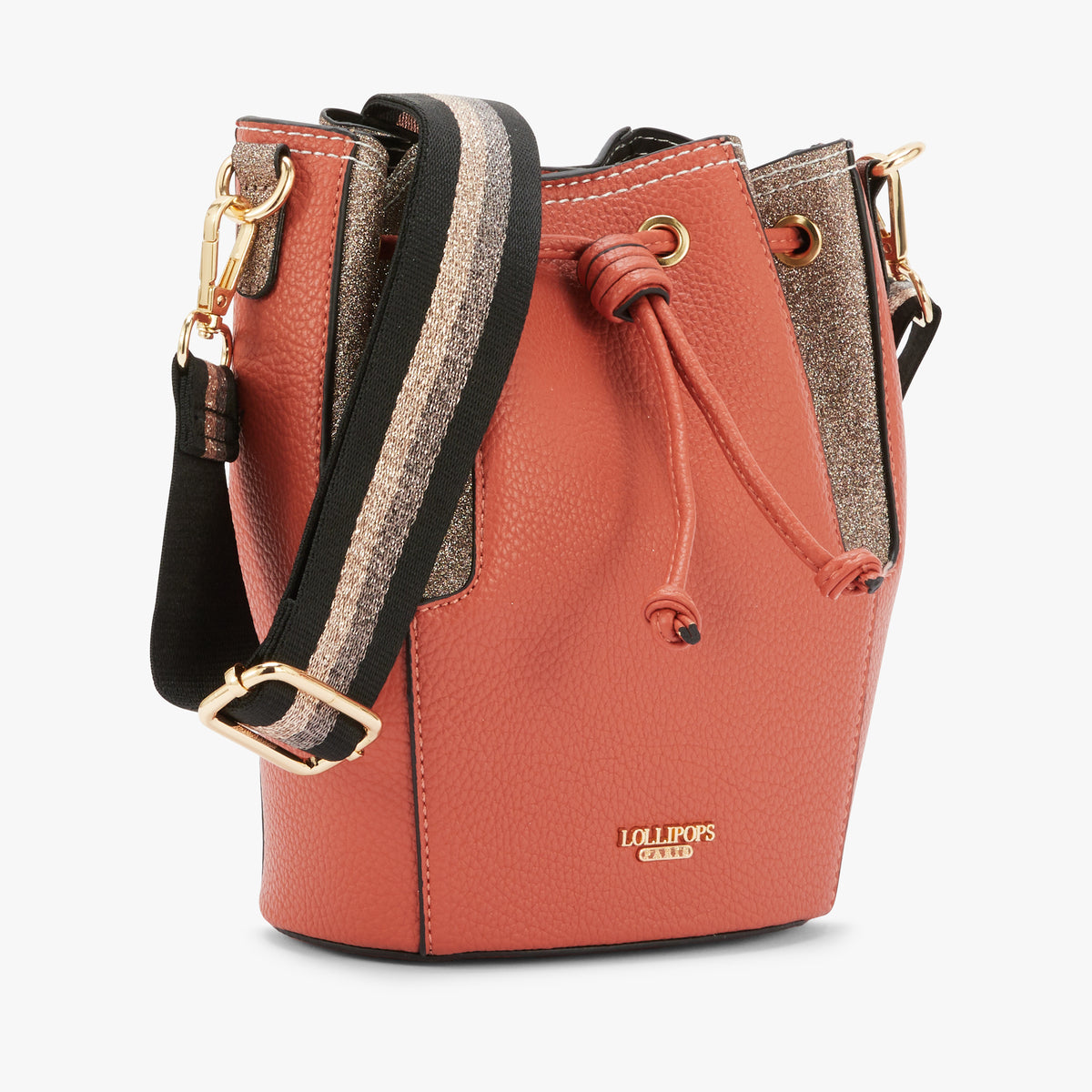 Petit sac seau brique Obita