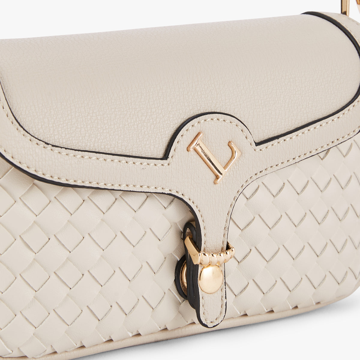 Petit sac porté épaule blanc Osmoy