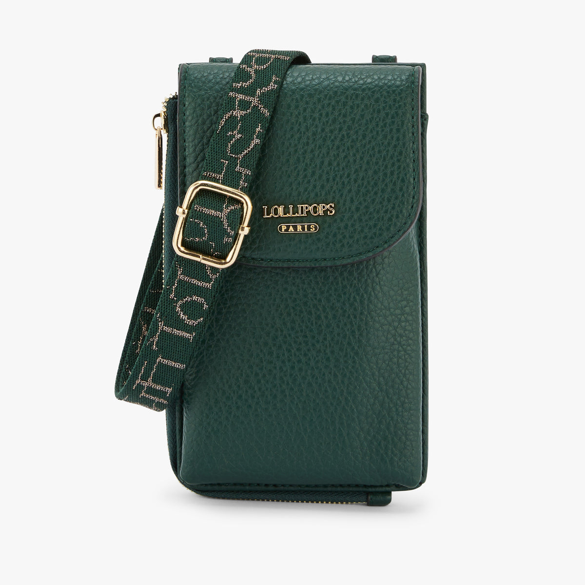 Pochette de téléphone vert Orin