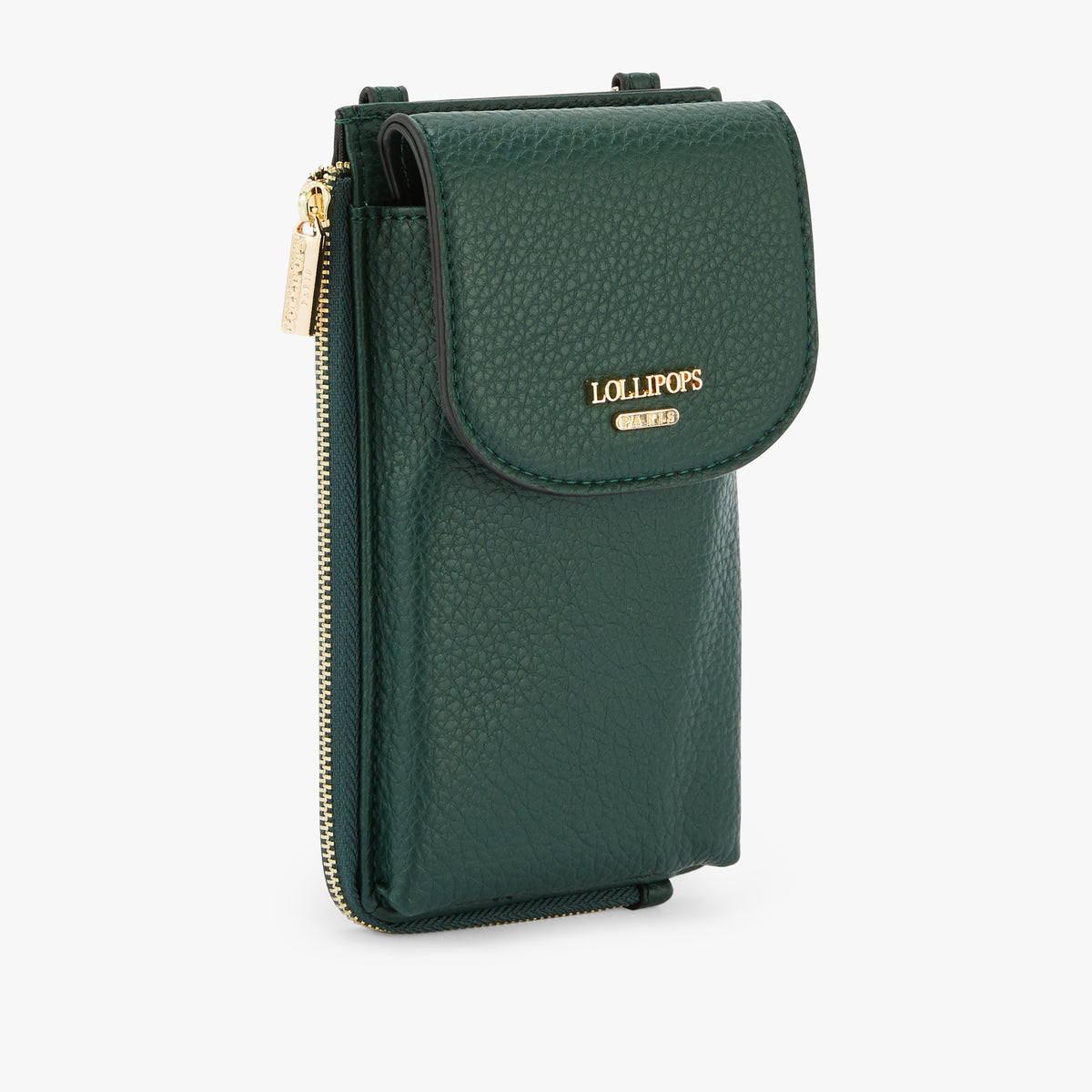 Pochette de téléphone vert Orin