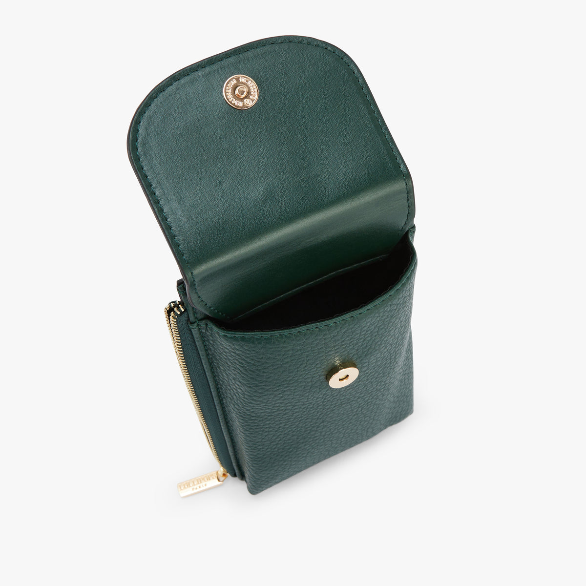 Pochette de téléphone vert Orin