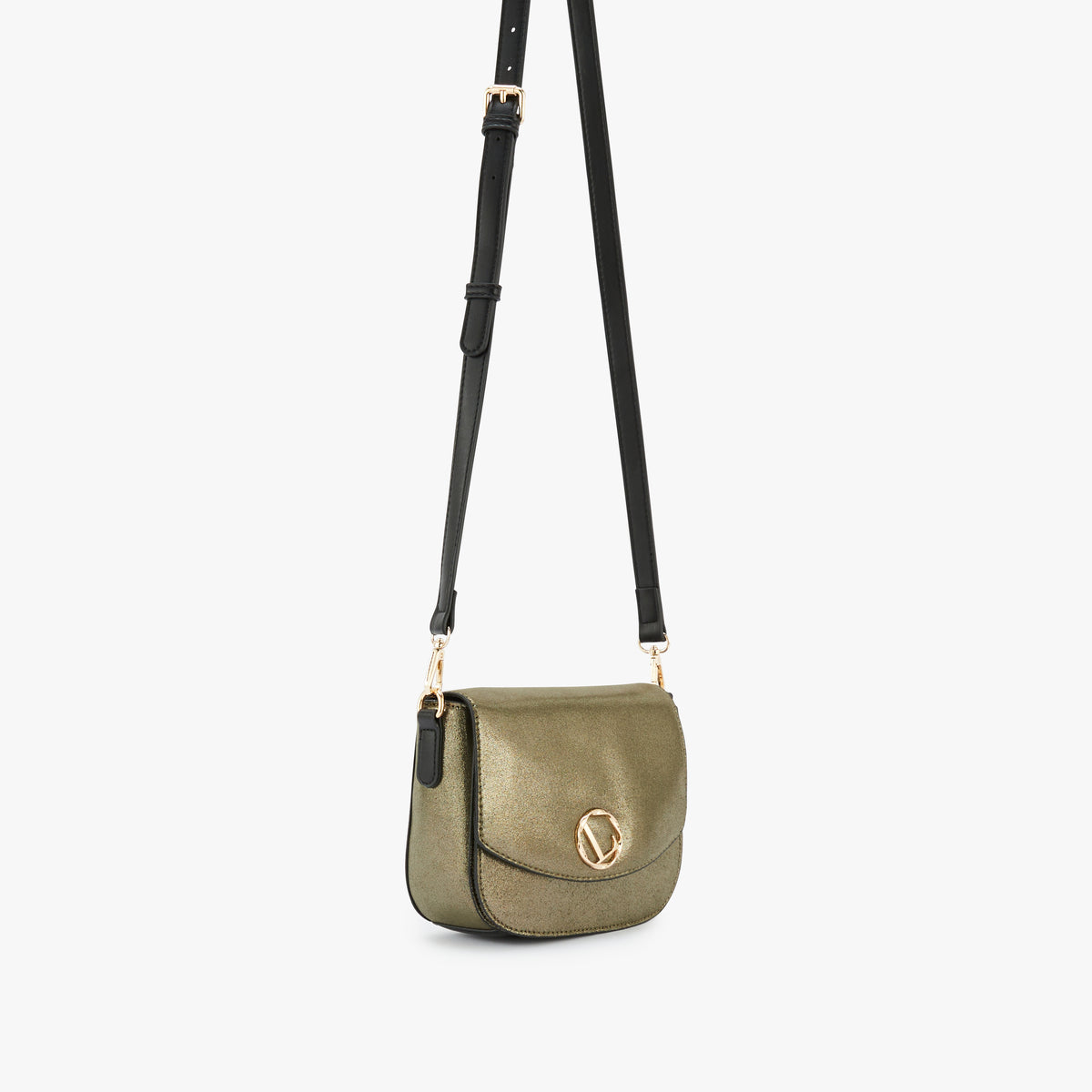 Petit sac porté épaule kaki Okayama