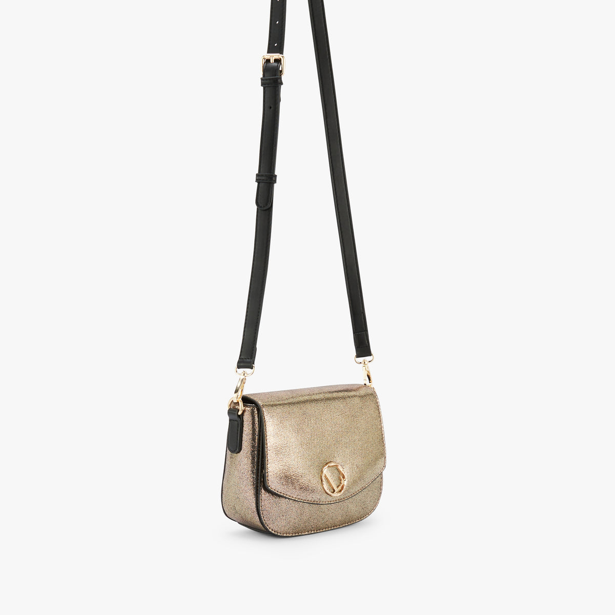 Petit sac porté épaule dore Okayama