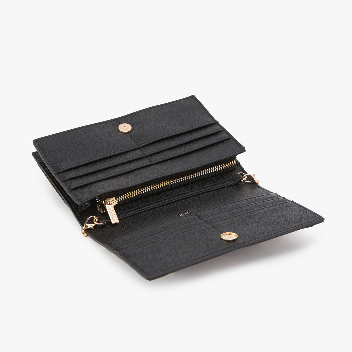 Pochette de voyage noire et bronze Oletta