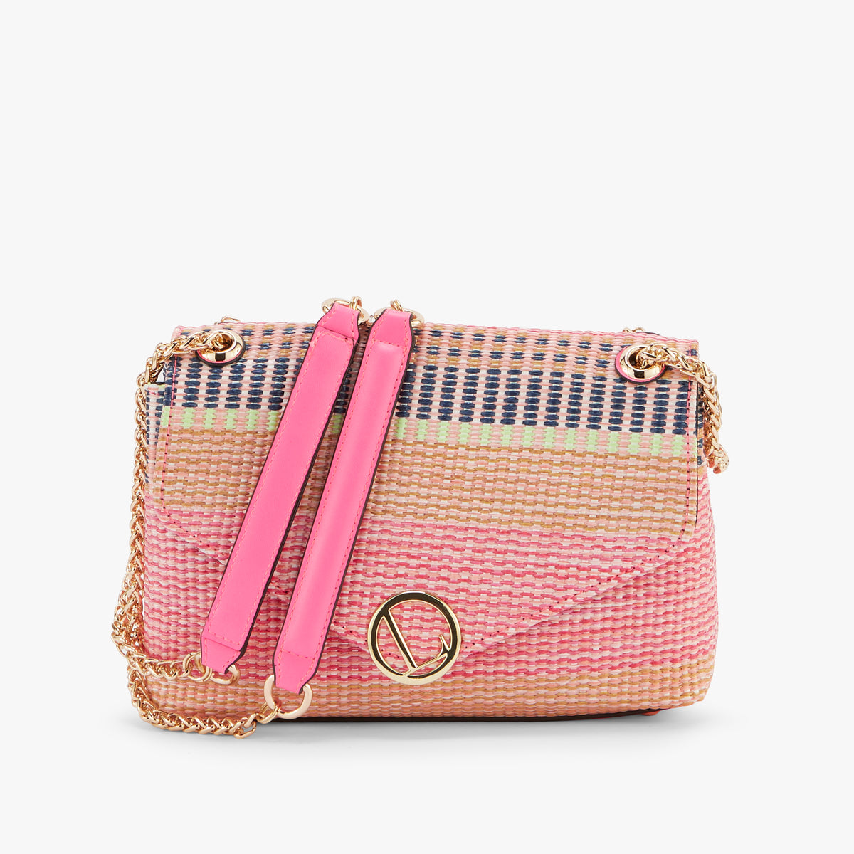 Sac Lily porté épaule rose fluo N Gemma