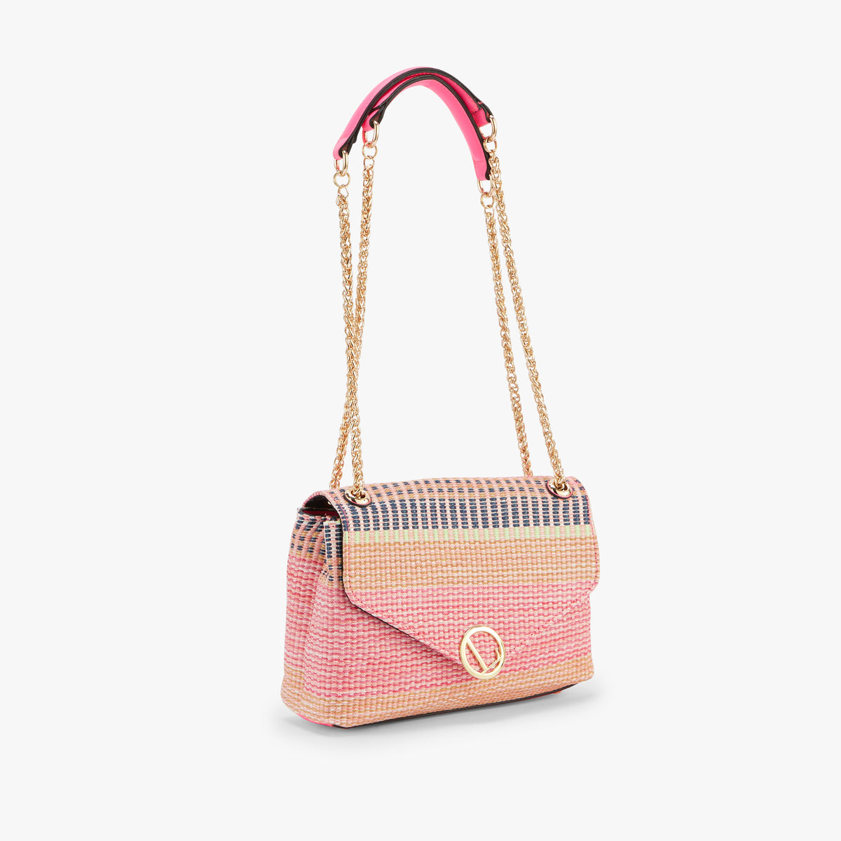 Sac Lily porté épaule rose fluo N Gemma