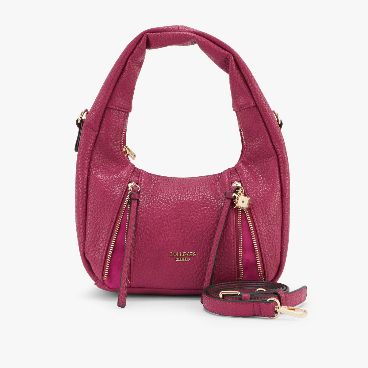 Sac hobo fuchsia Ogaki