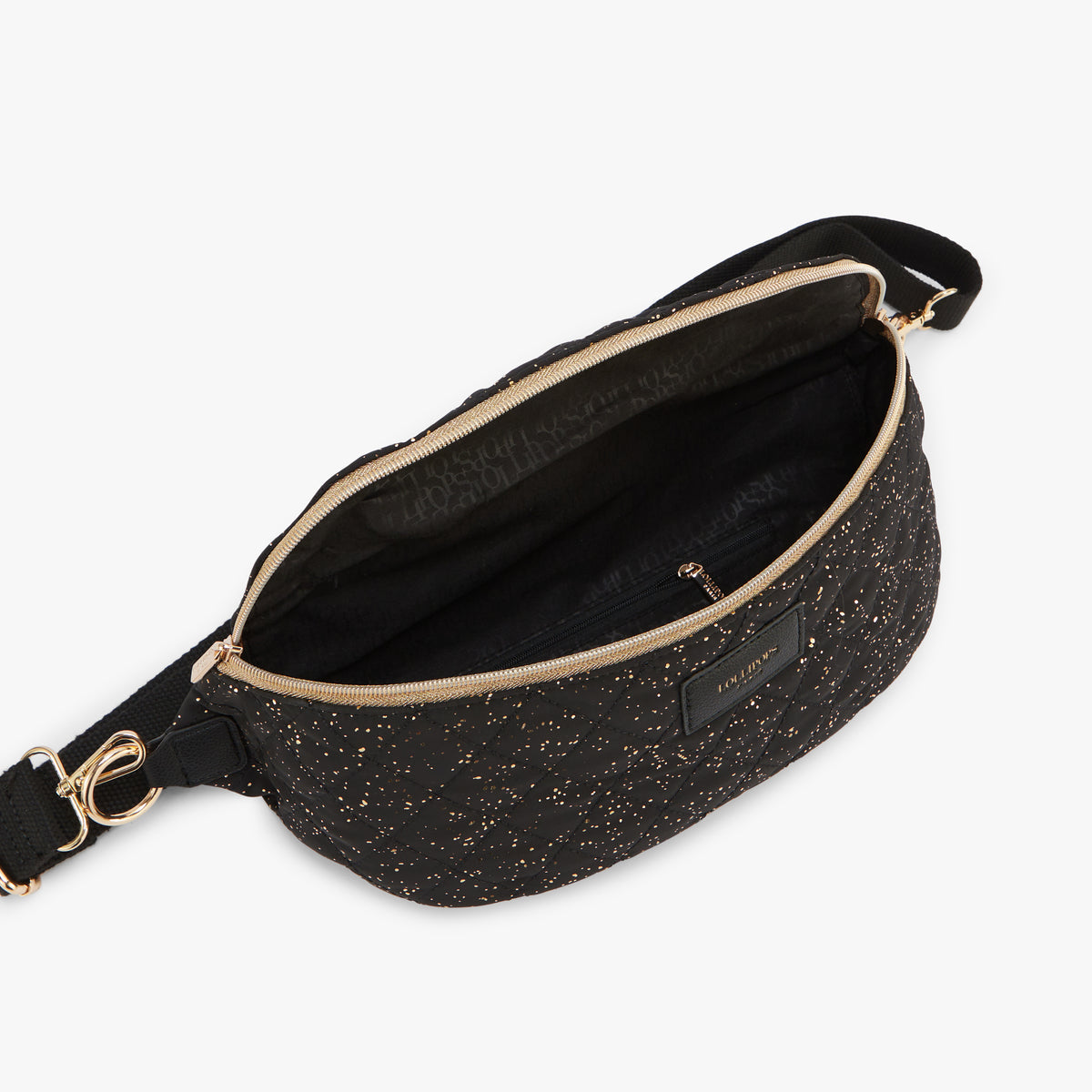 Ceinture Banane noir et dorée Oissy