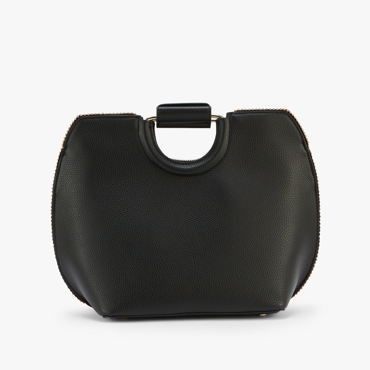 Sac shopper M noir Obihiro
