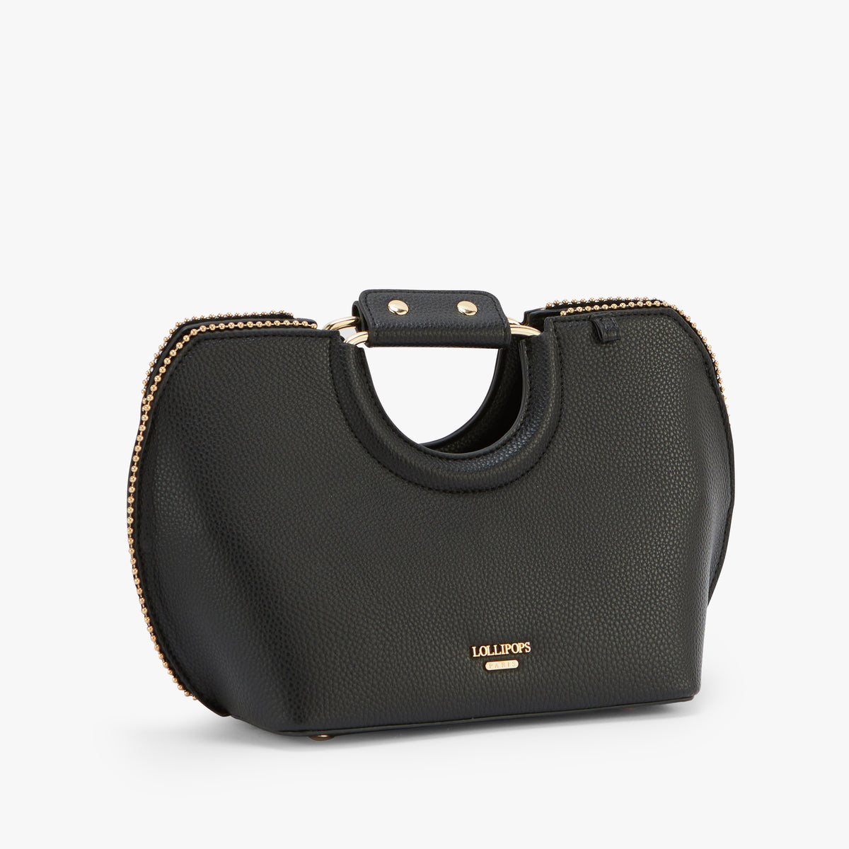 Petit sac shopper S noir Obihiro