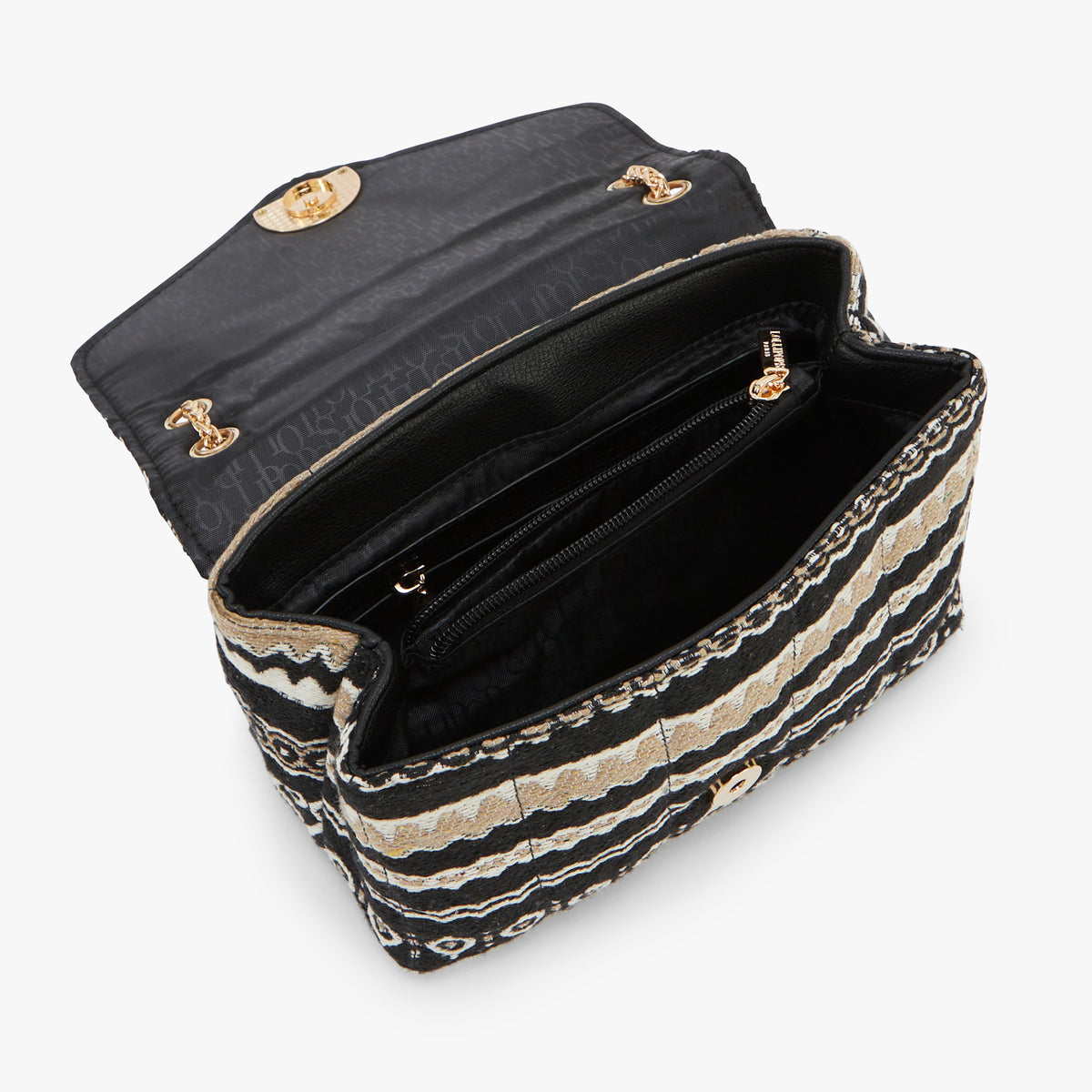 Sac Lily porté épaule noir Ozu