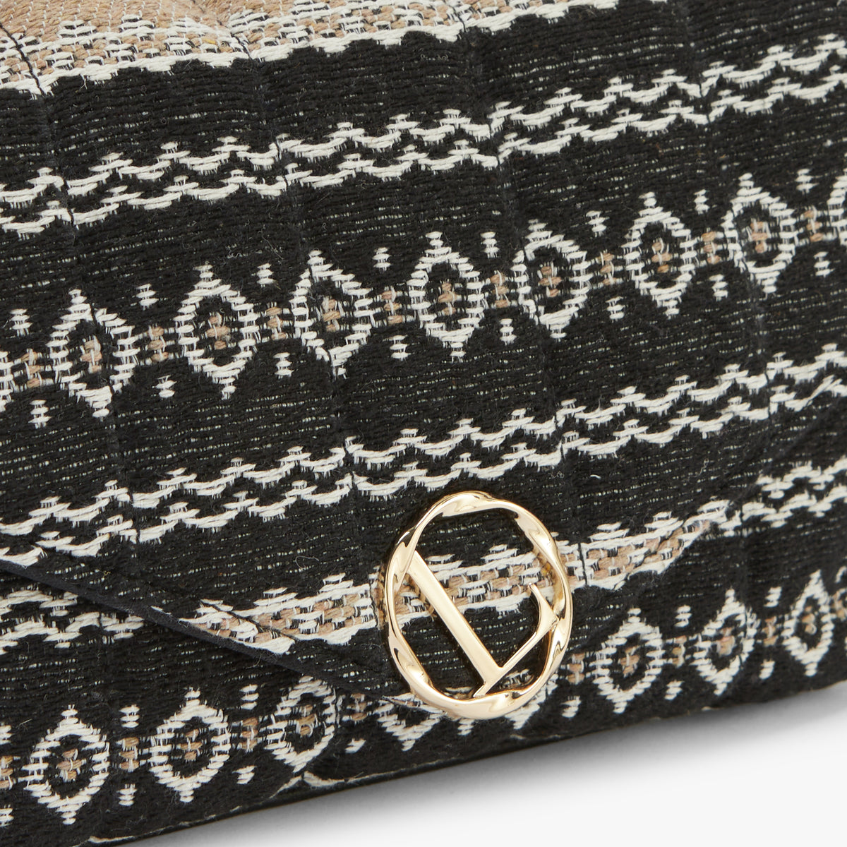 Sac Lily porté épaule noir Ozu