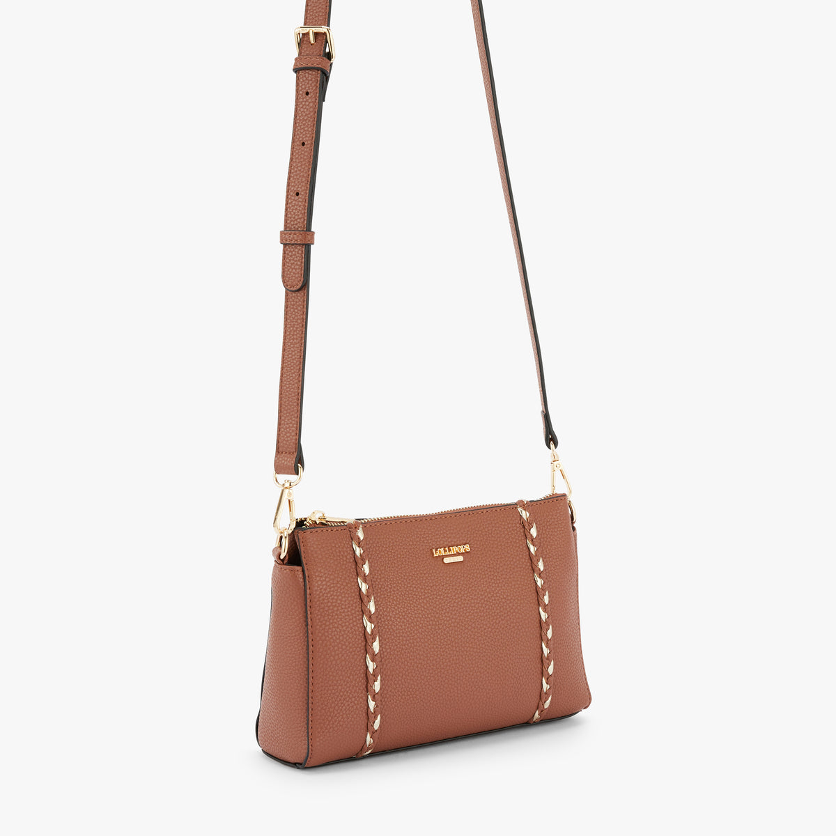 Petit sac multi-poches camel Olley