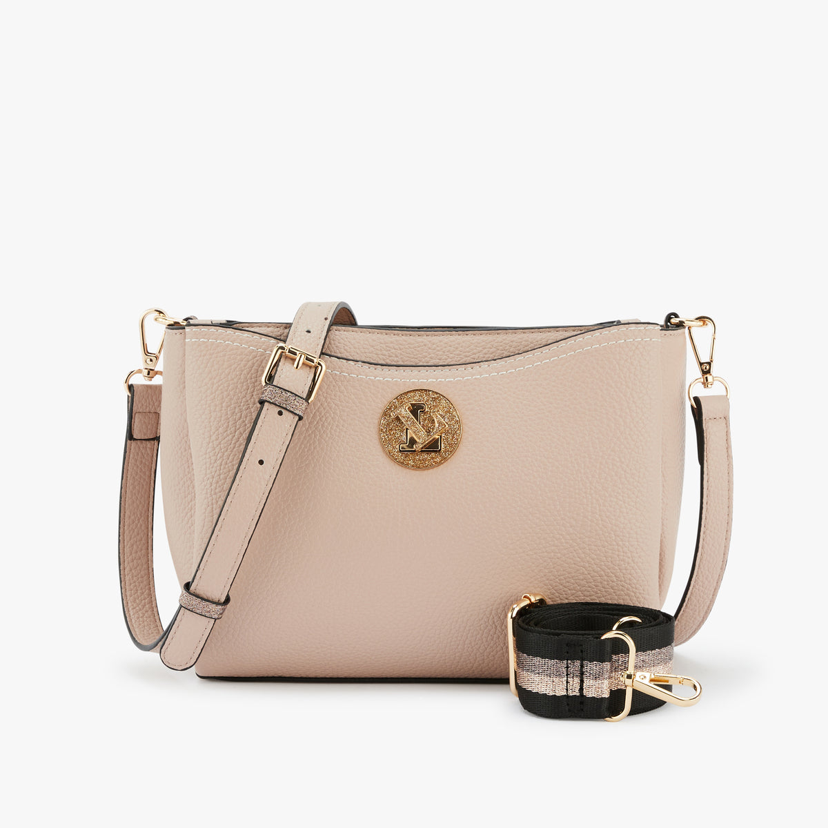 Sac multi-poches taupe Obita