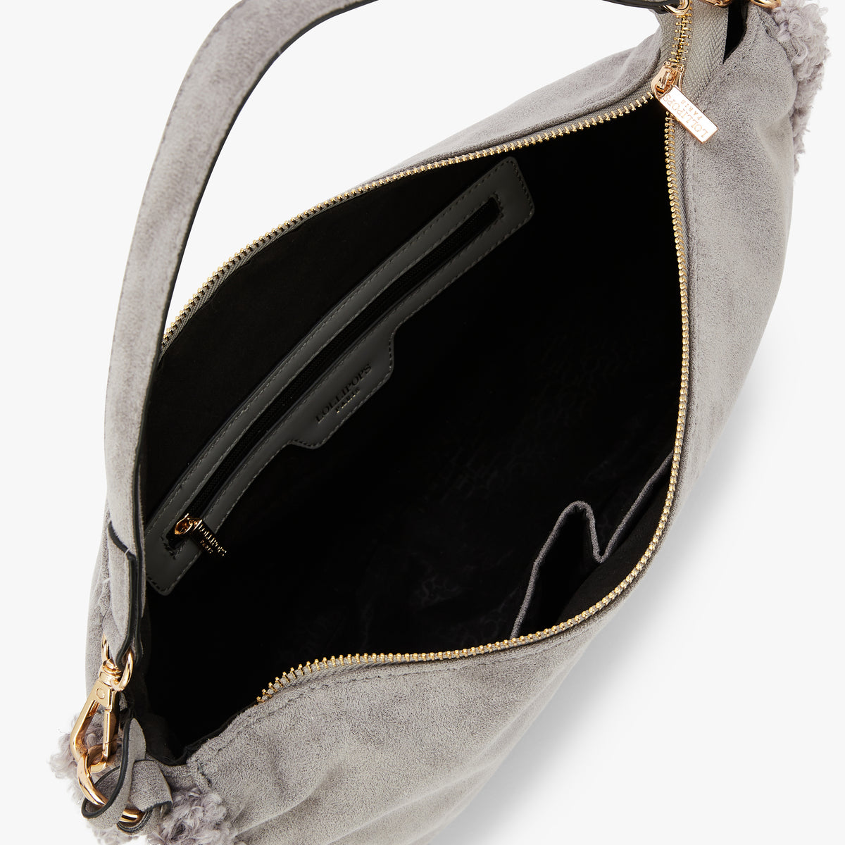 Sac hobo M gris Oppy