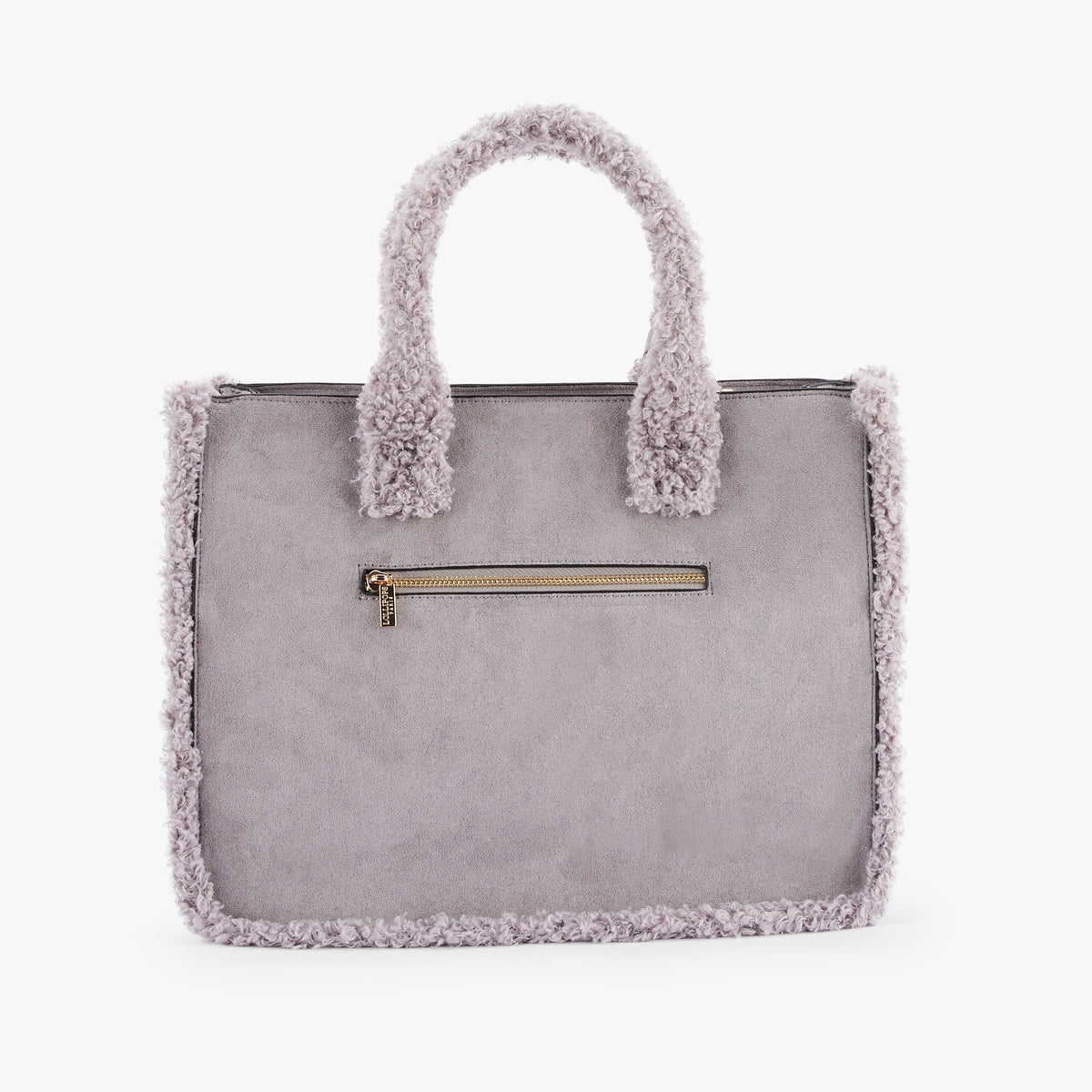 Sac shopper L gris Oppy