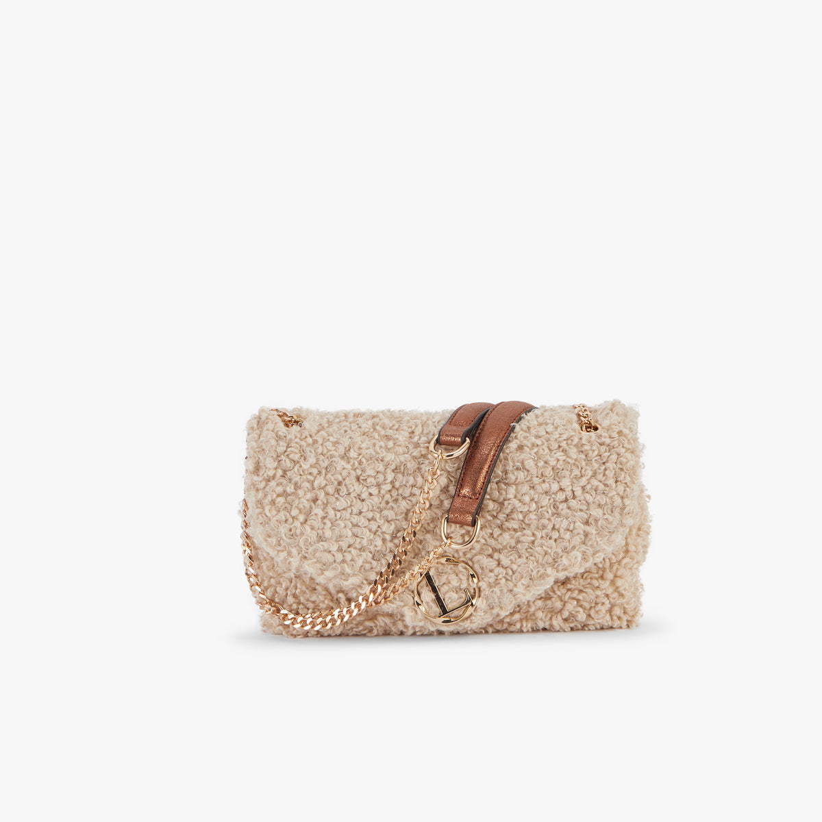 Sac porté épaule Lilly M beige Oppy