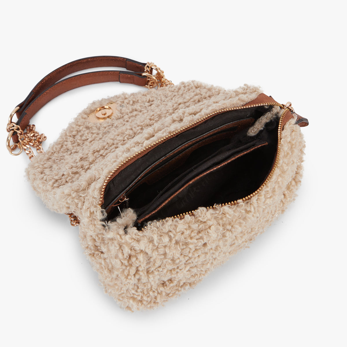 Sac porté épaule Lilly M beige Oppy