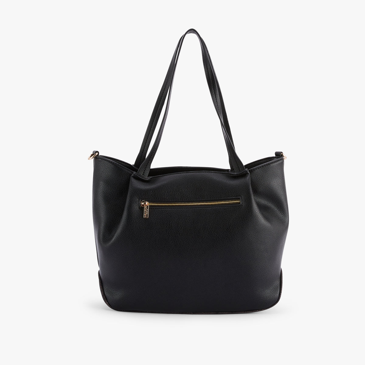Grand sac shopper L noir Osani
