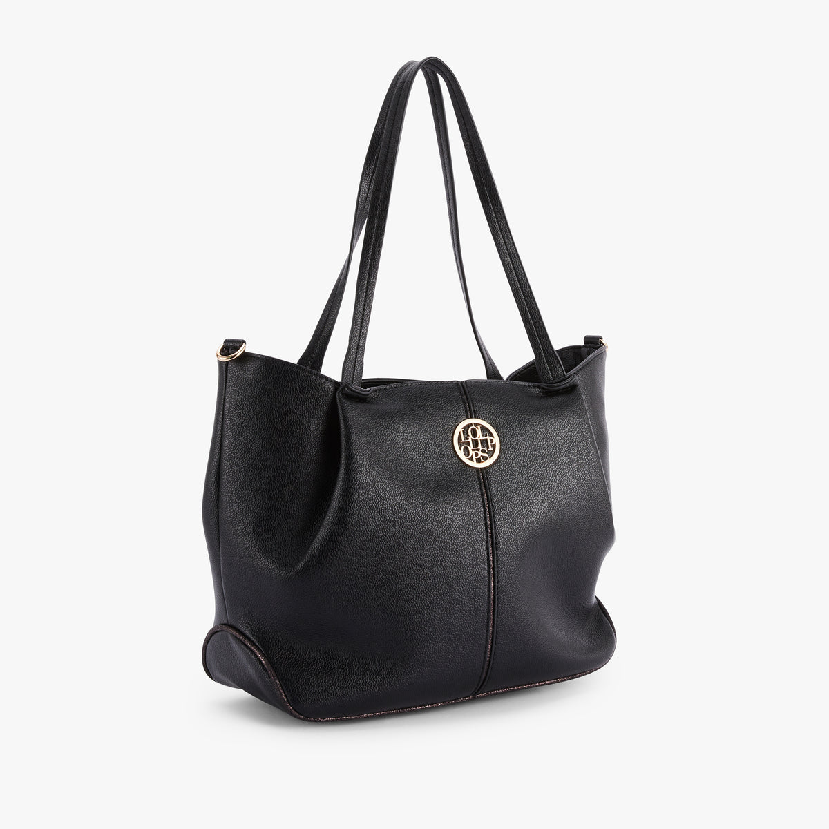 Grand sac shopper L noir Osani