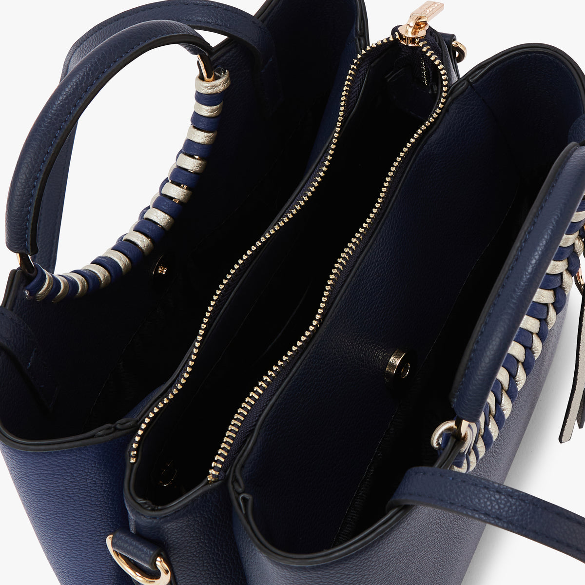 Sac shopper bleu Oudry