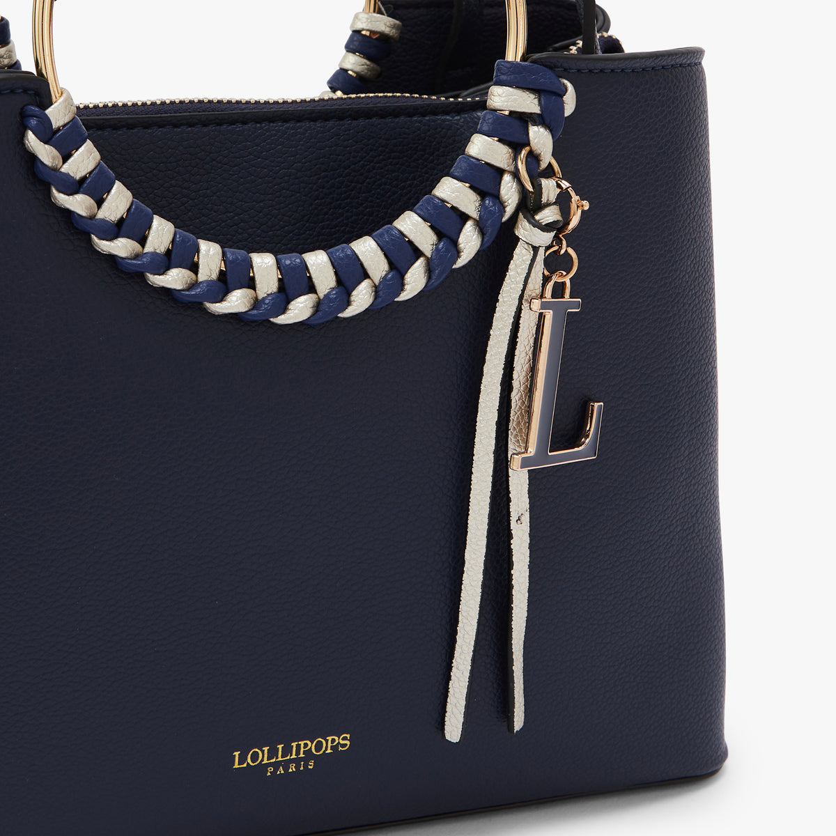Sac shopper bleu Oudry