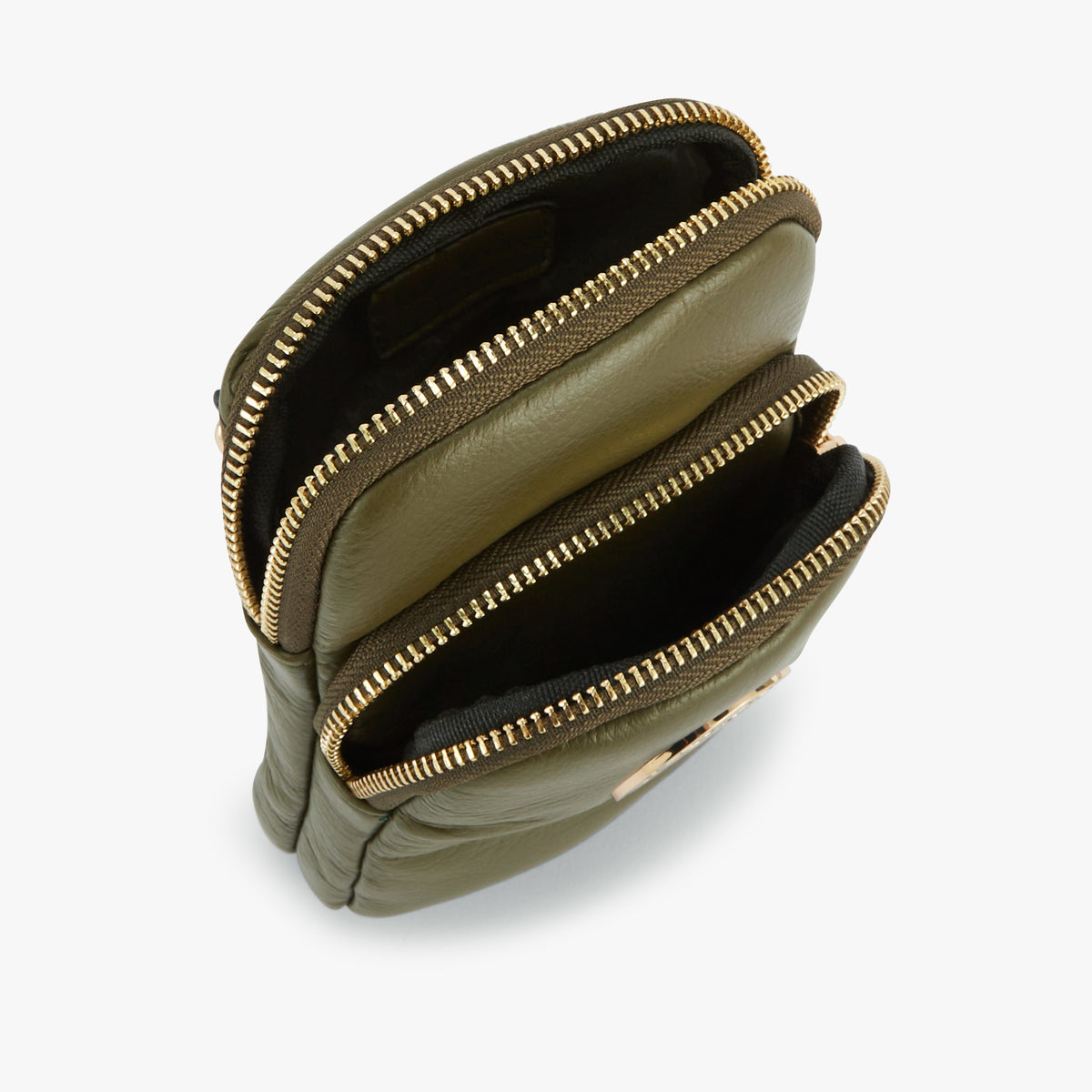 Pochette de téléphone kakie Olmi