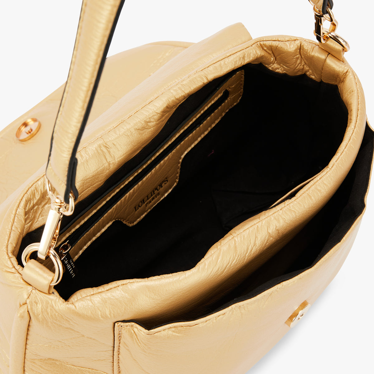 Sac porté épaule M doré Olmi