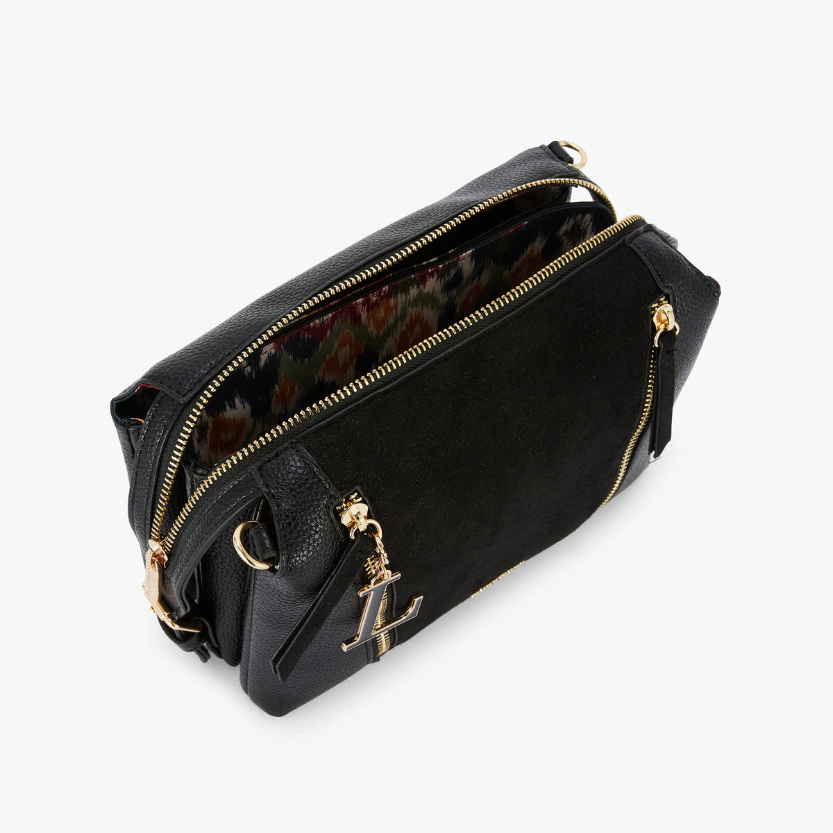 Sac multi-poches M noir Orphin