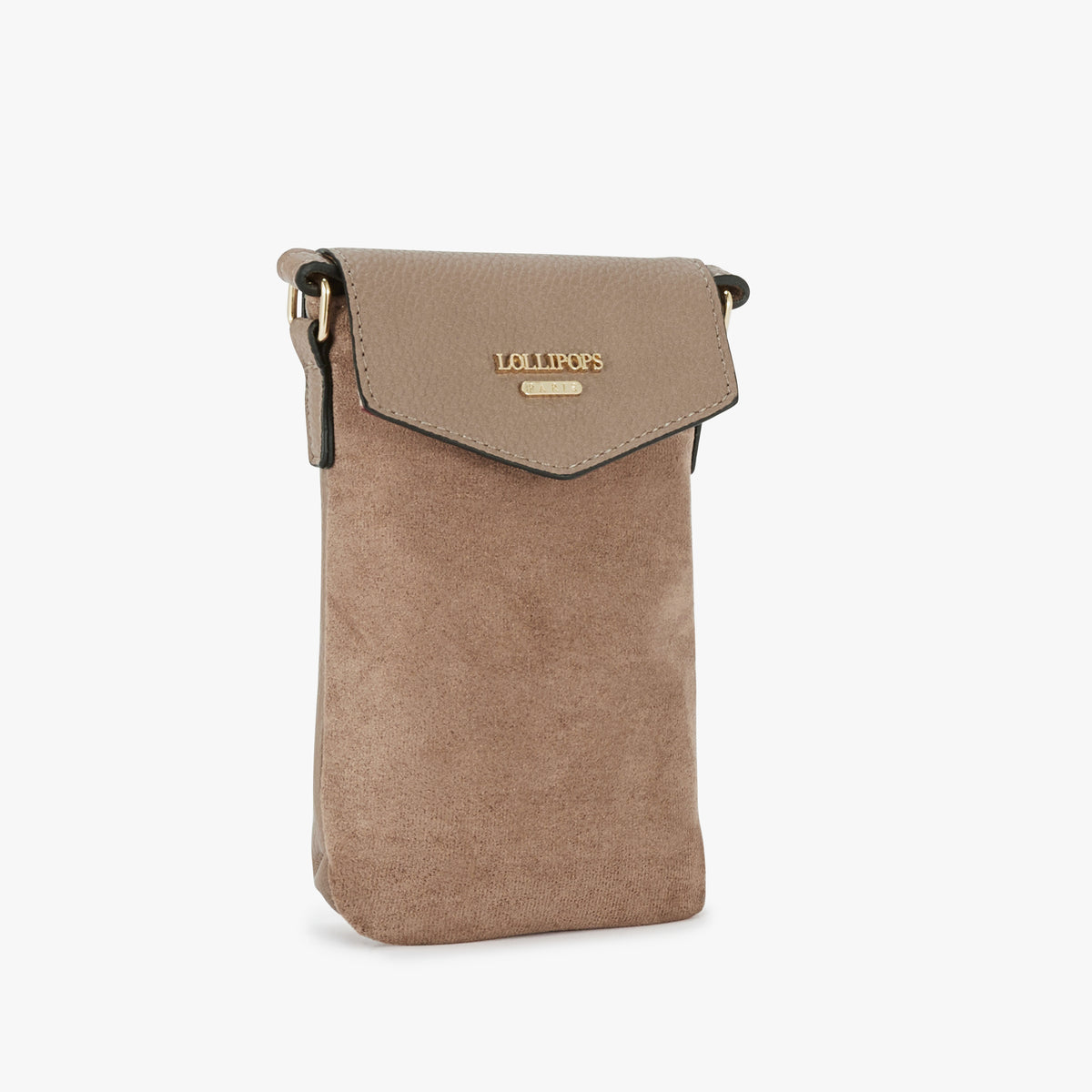 Pochette pour téléphone taupe Orphin