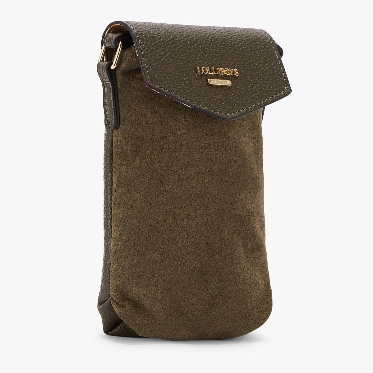 Pochette de téléphone kaki Orphin