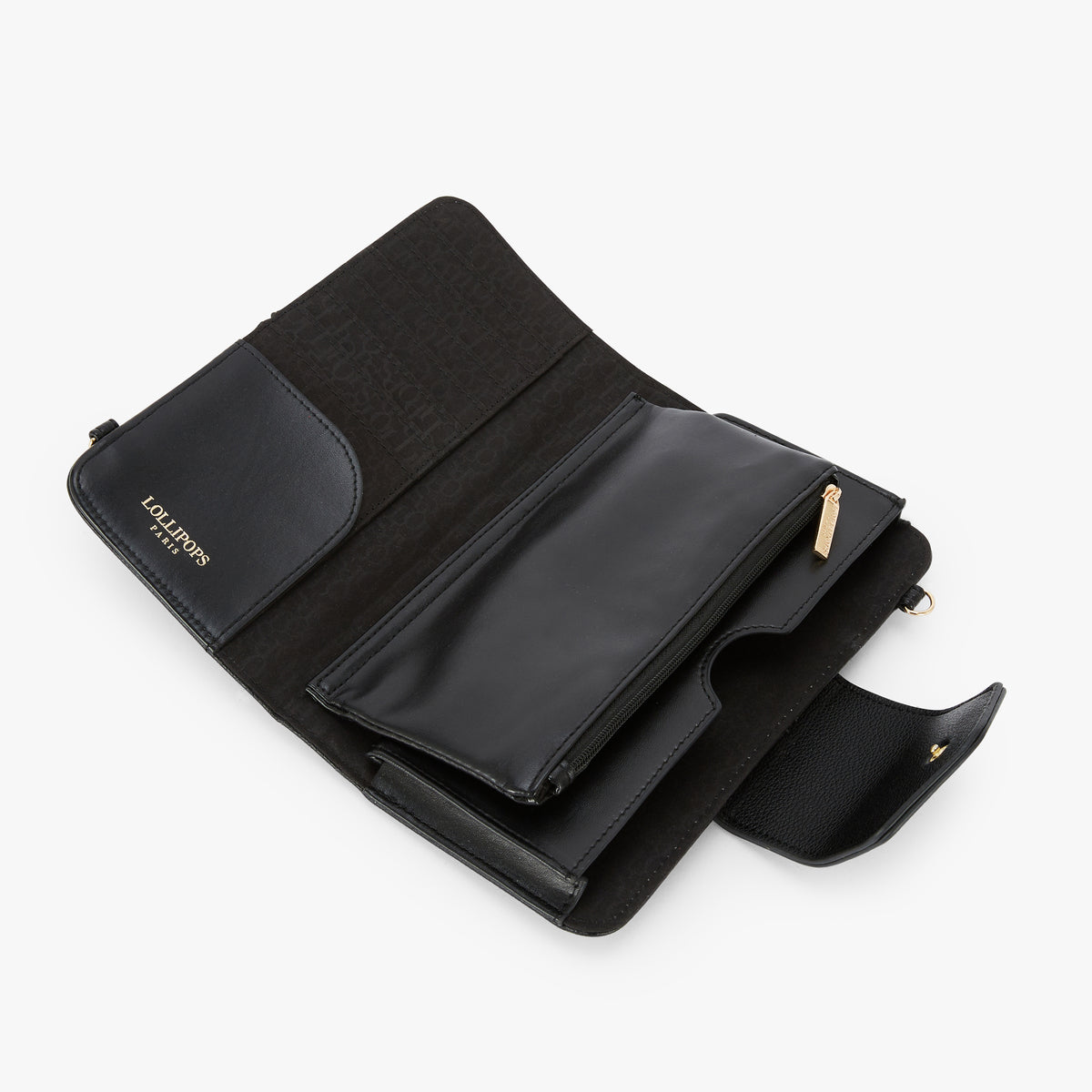 Pochette de voyage noire Osani