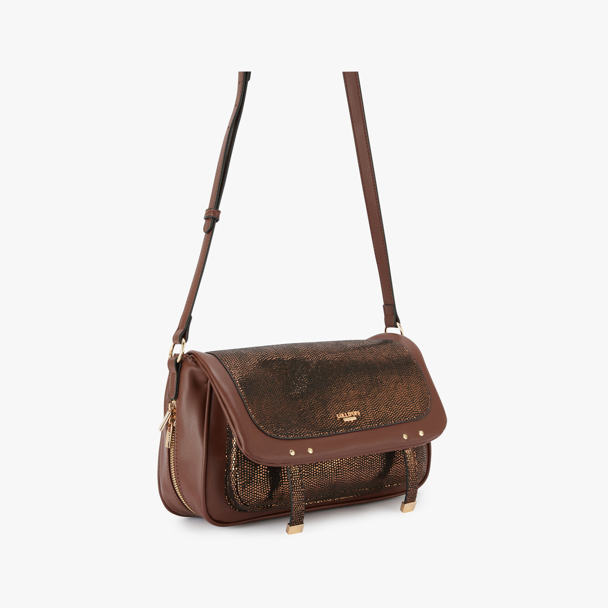 Sac porté épaule M camel Osches