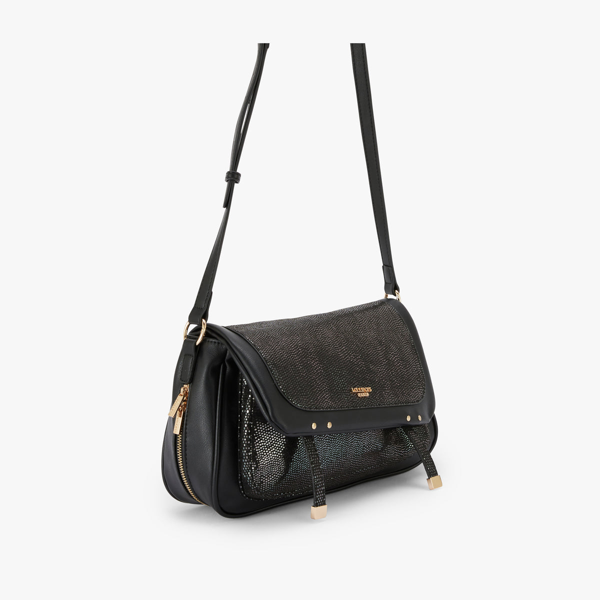 Sac porté épaule M noir Osches
