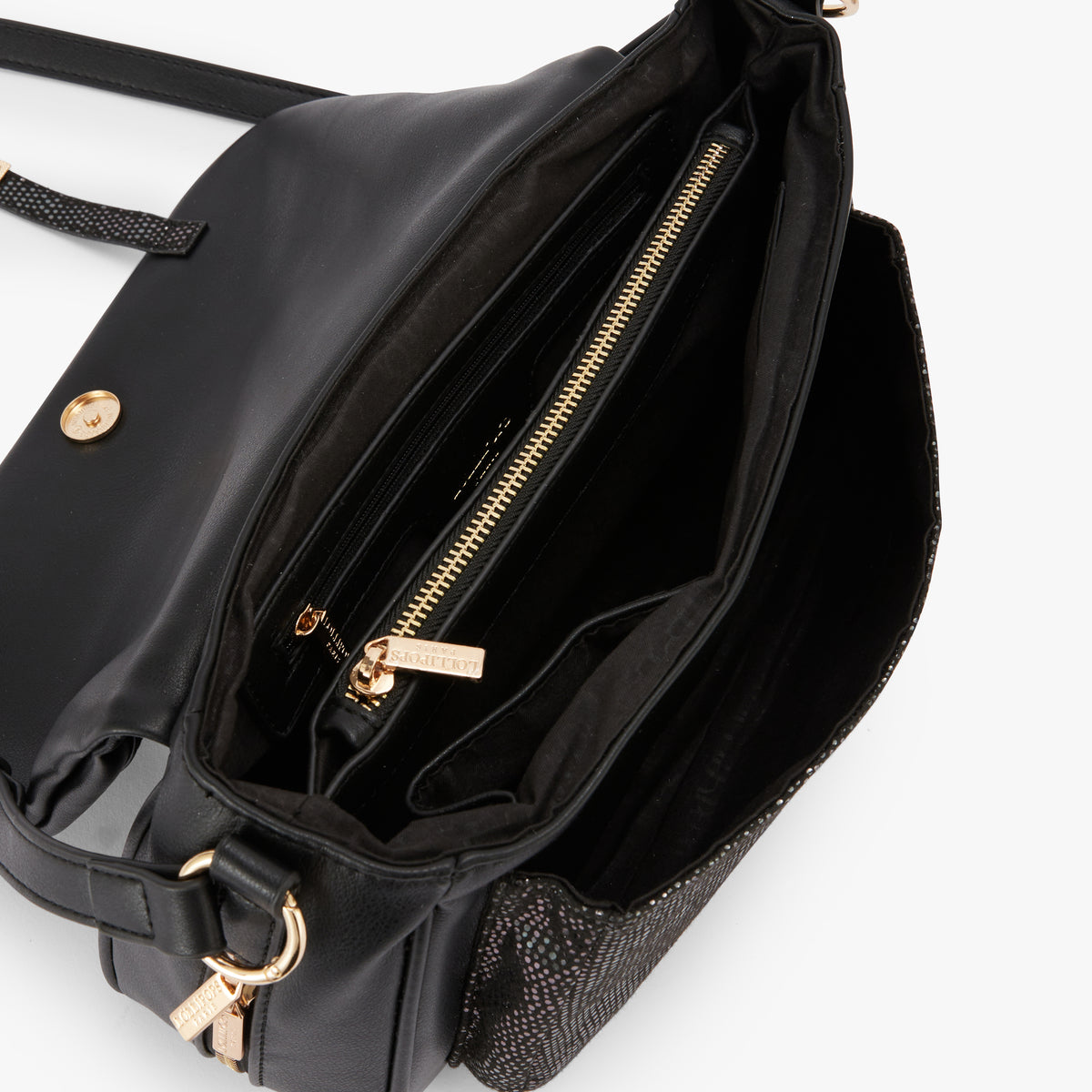 Sac porté épaule M noir Osches