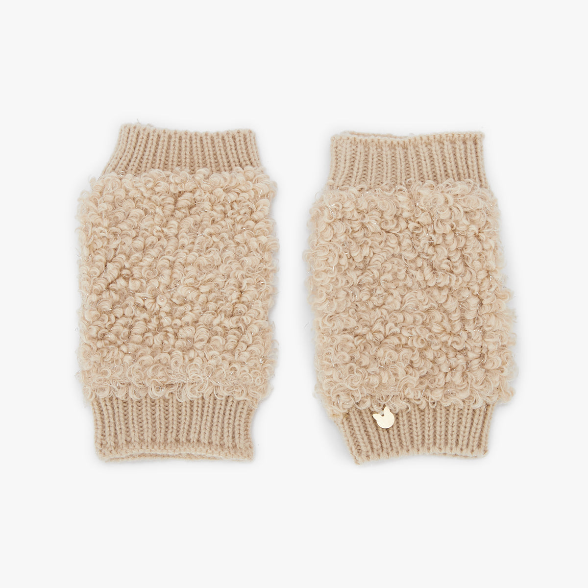 Mitaines beiges Oppy