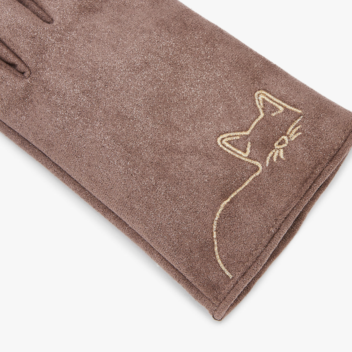 Gants taupes M Oleanor