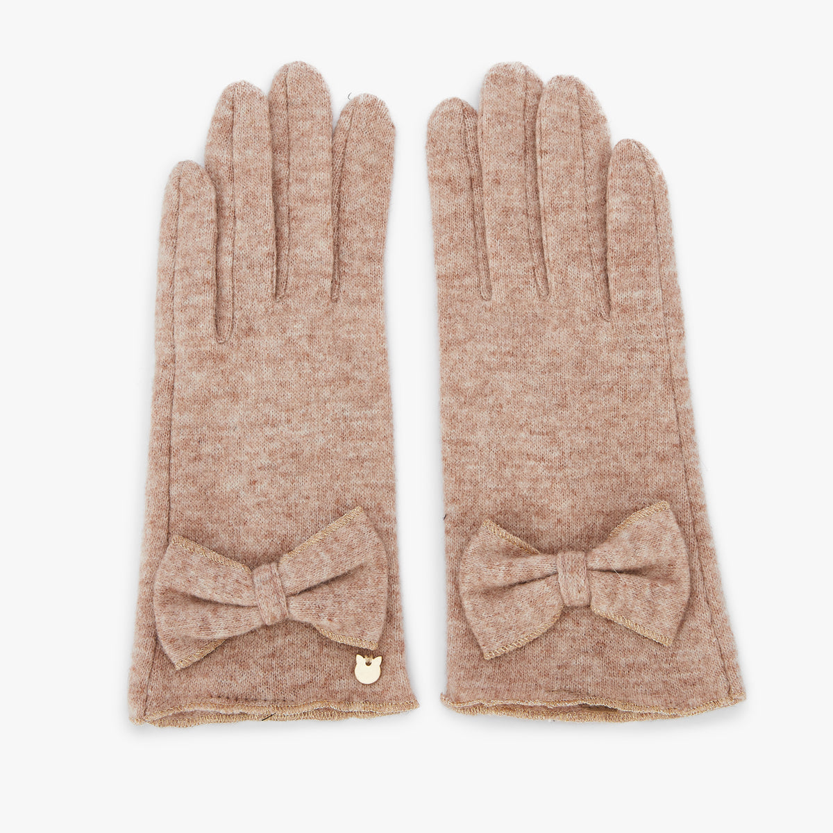 Gants beiges S Onoeud