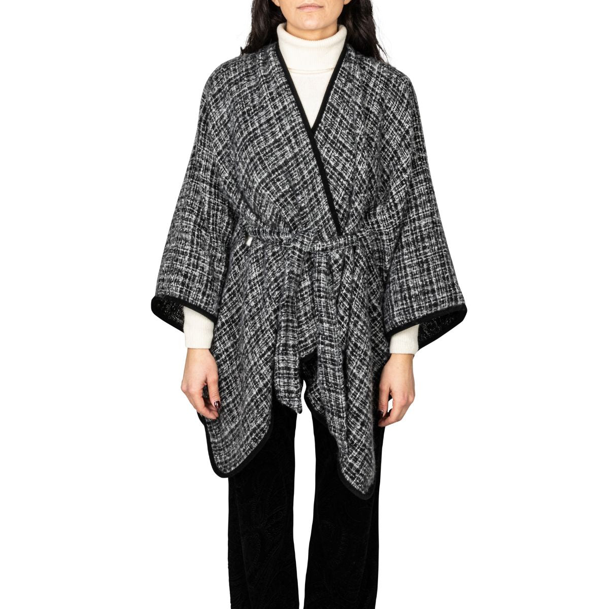 Poncho noir Onuita