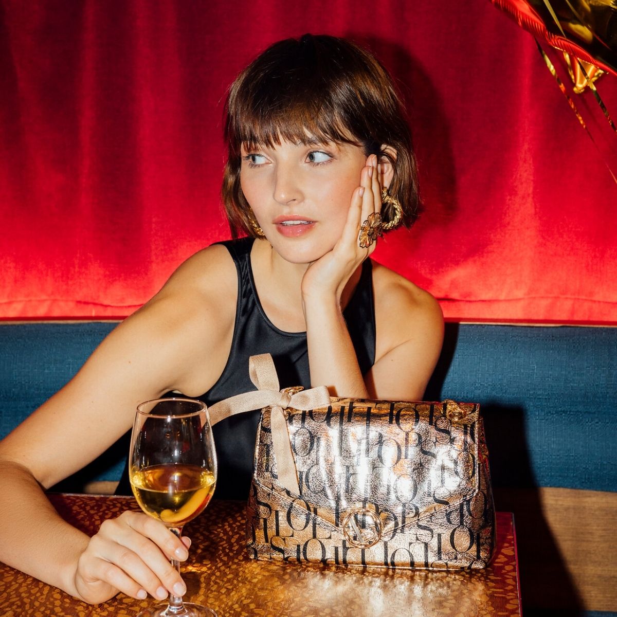 Sac Lily porté épaule M Lolli Birthday