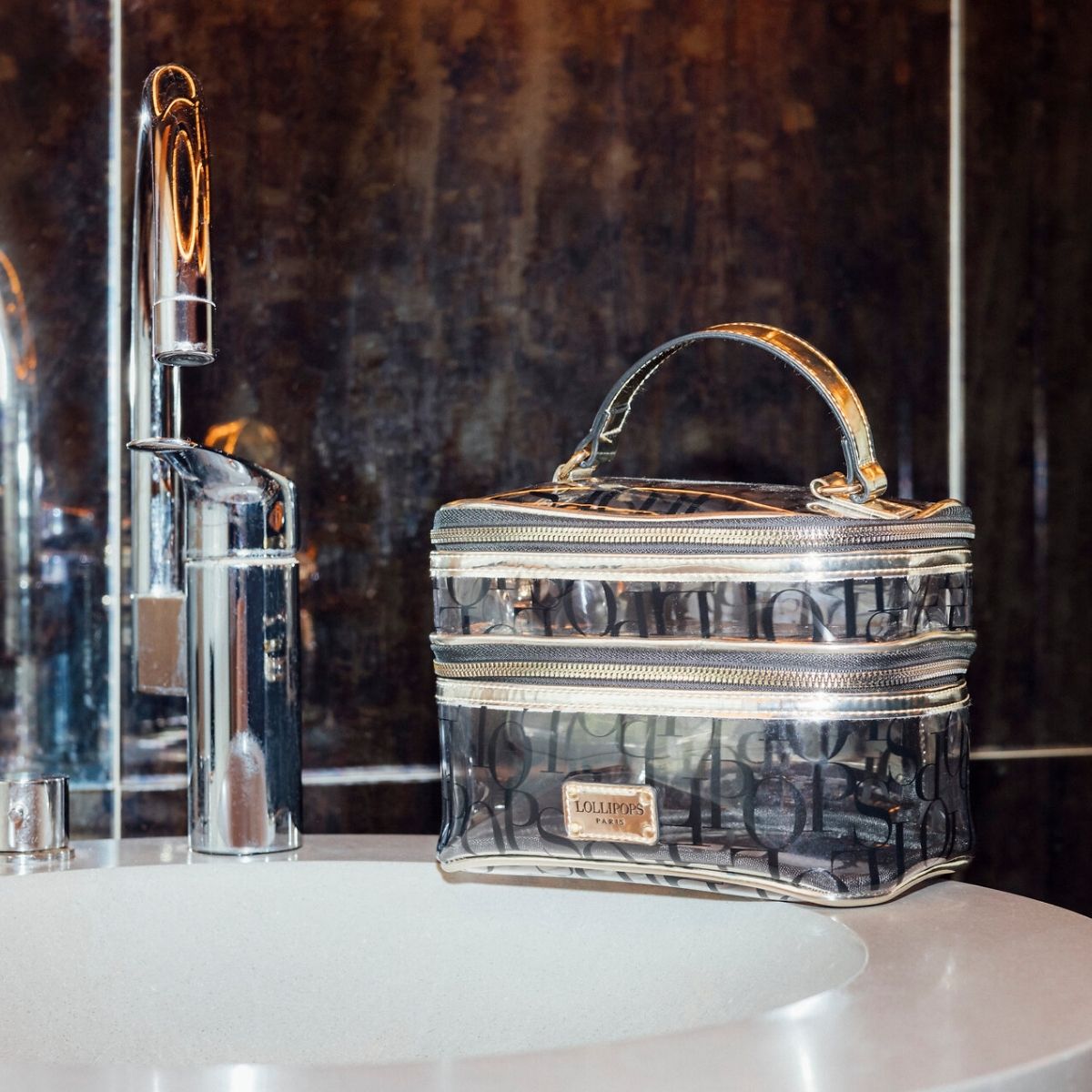 Vanity M dorée Olmiccio