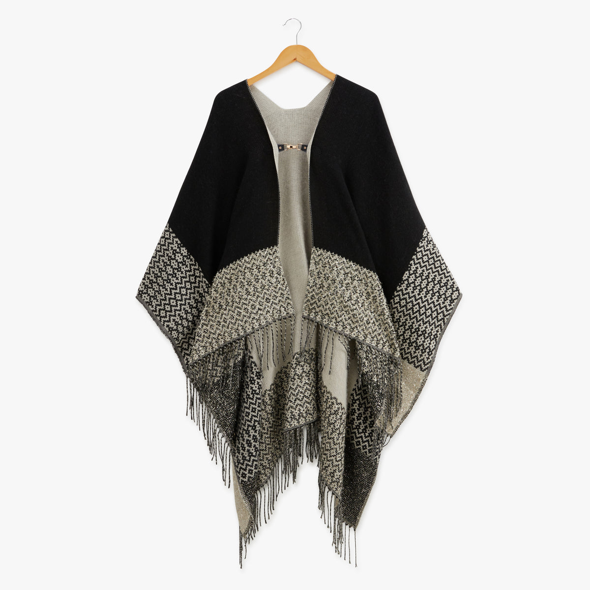 Poncho gris Ofaro