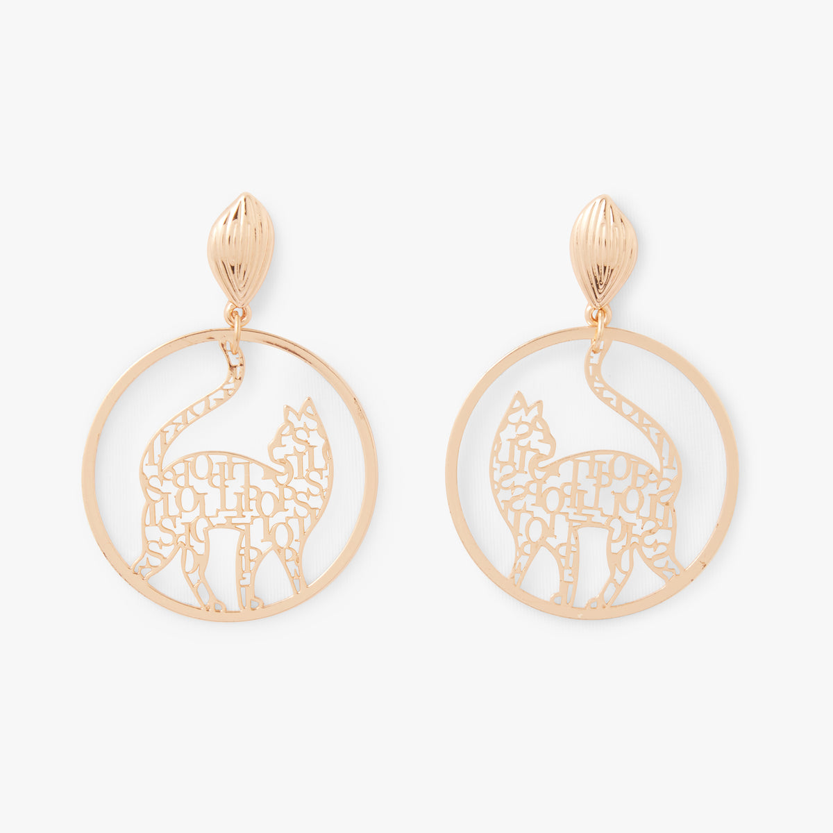 Boucles d'oreilles Cat Lover