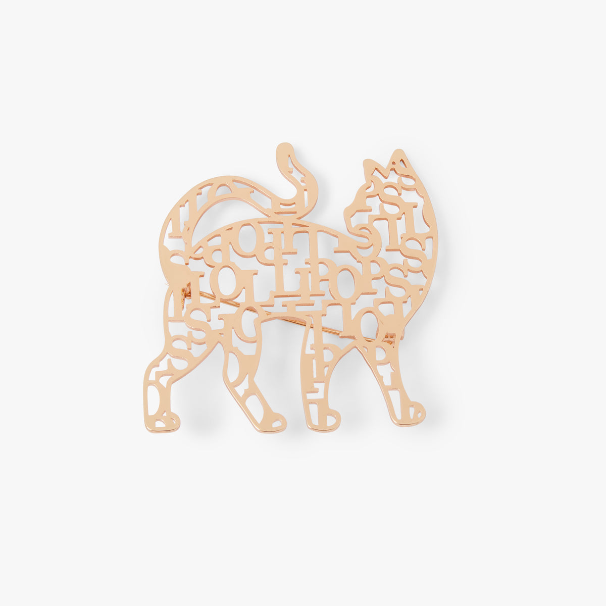 Broche chat