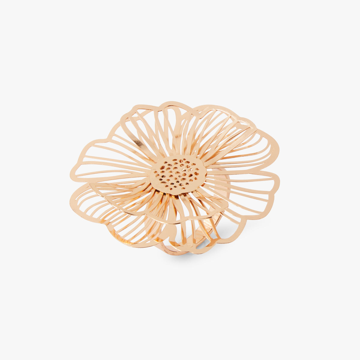 Bague fleur filigrane