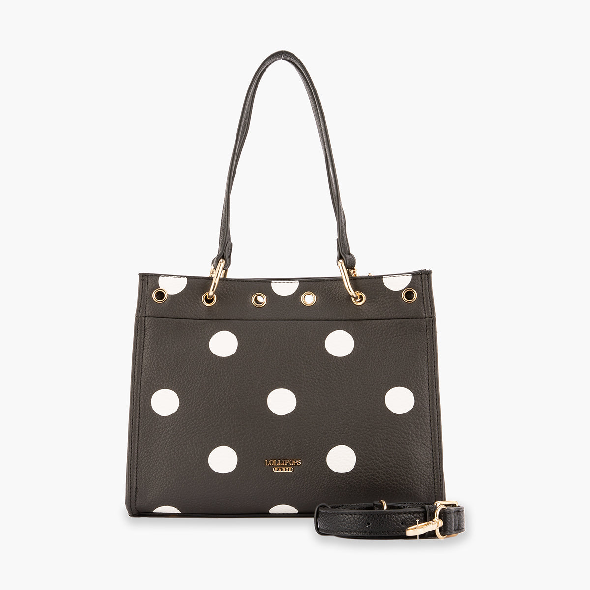 Sac shopper M noir Oita