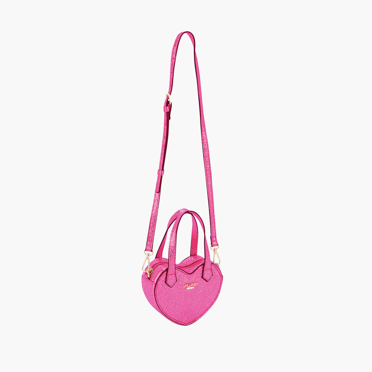 Petit sac porté épaule fuchsia Pasqua