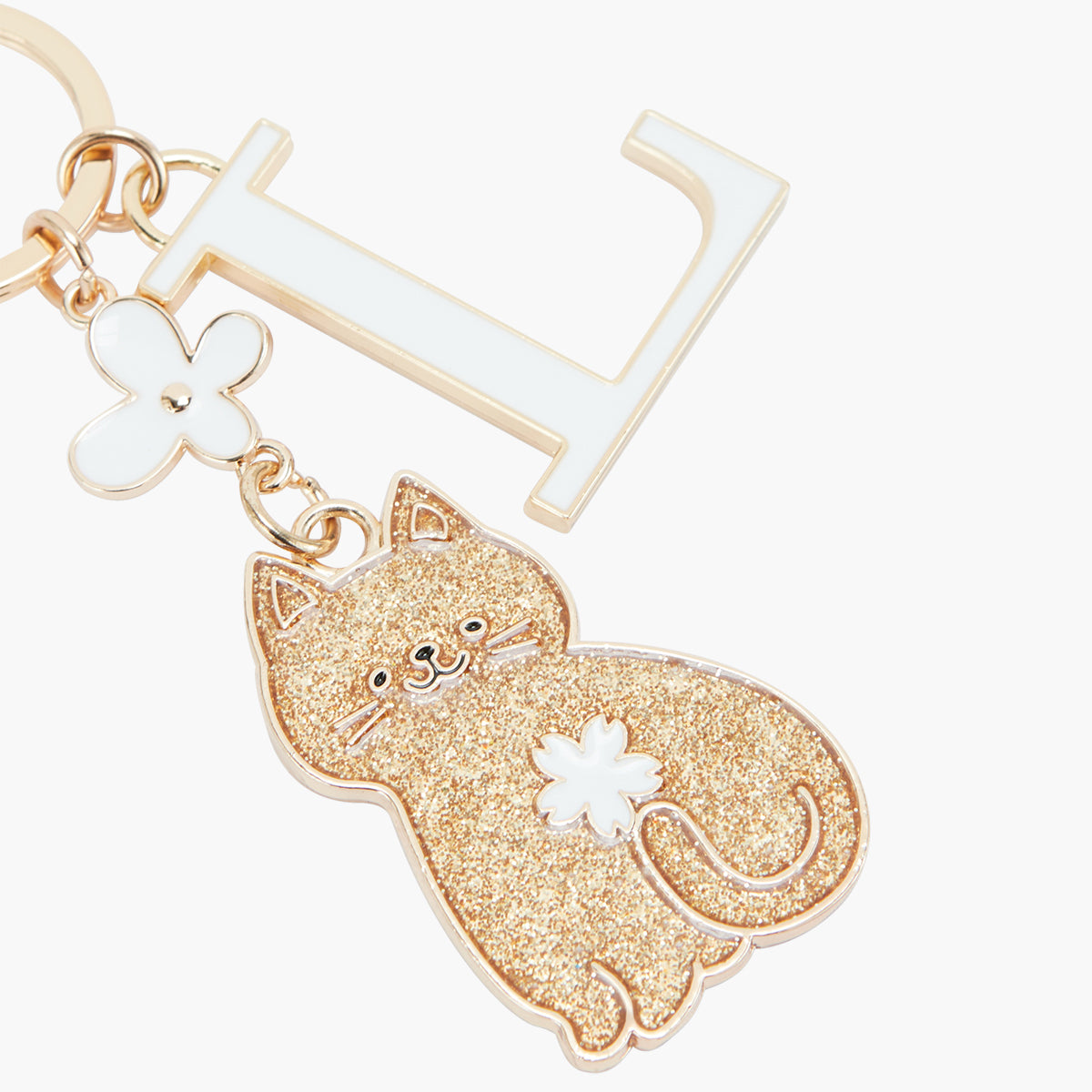 Porte-clés dore Pracha