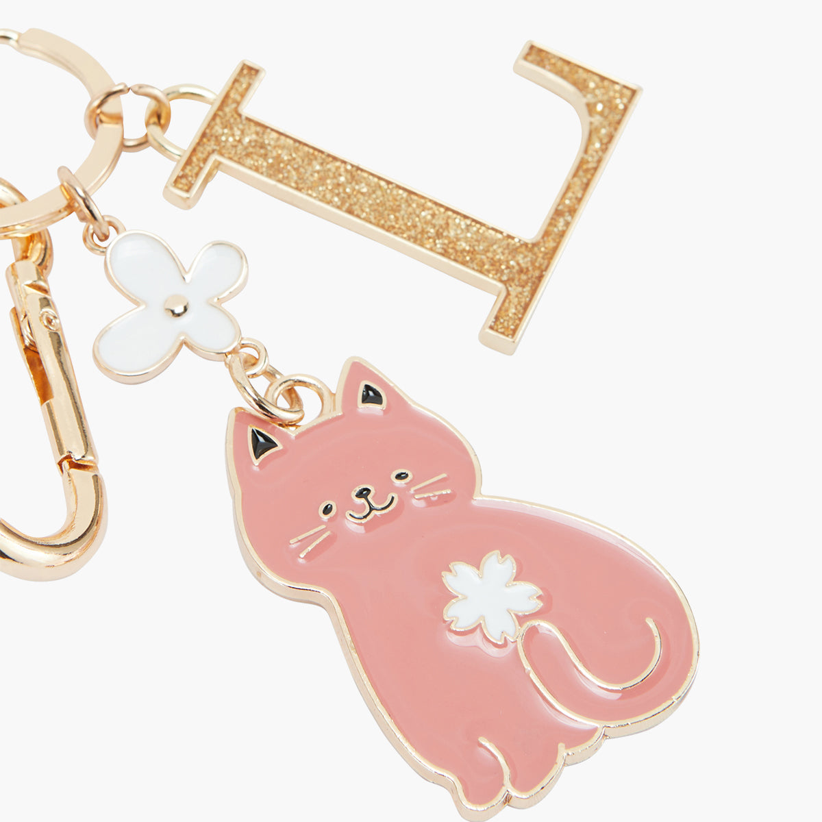 Porte-clés rose Pracha